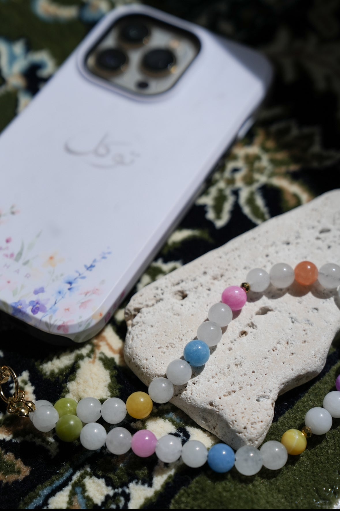 Pack 0001 - Les fleurs du Tawakkul : Coque & Tasbih