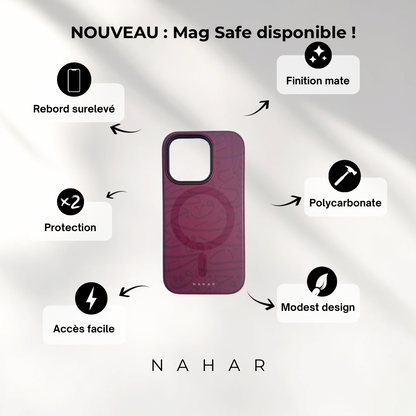 Coque MagSafe 0012 - Les lettres du Coeur