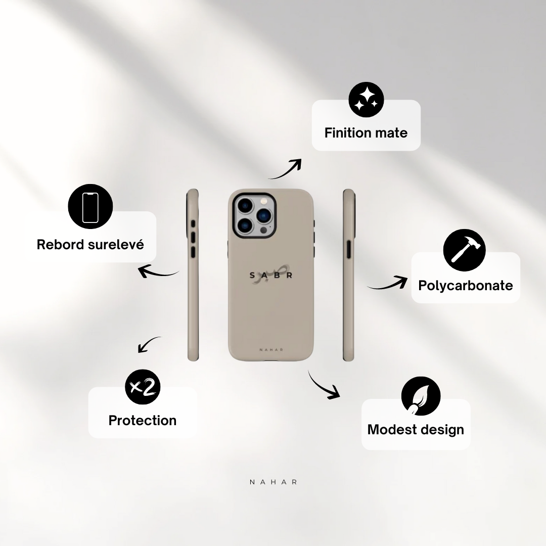 PRE-COMMANDE : Coque 0001 - SABR option MagSafe ou non